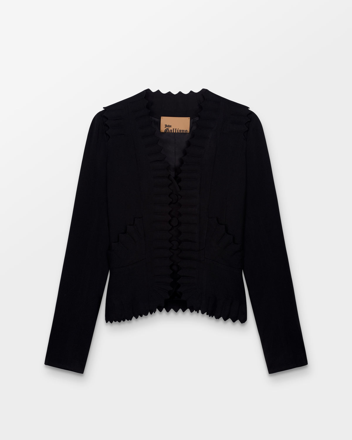 Galliano Black Notched Set
