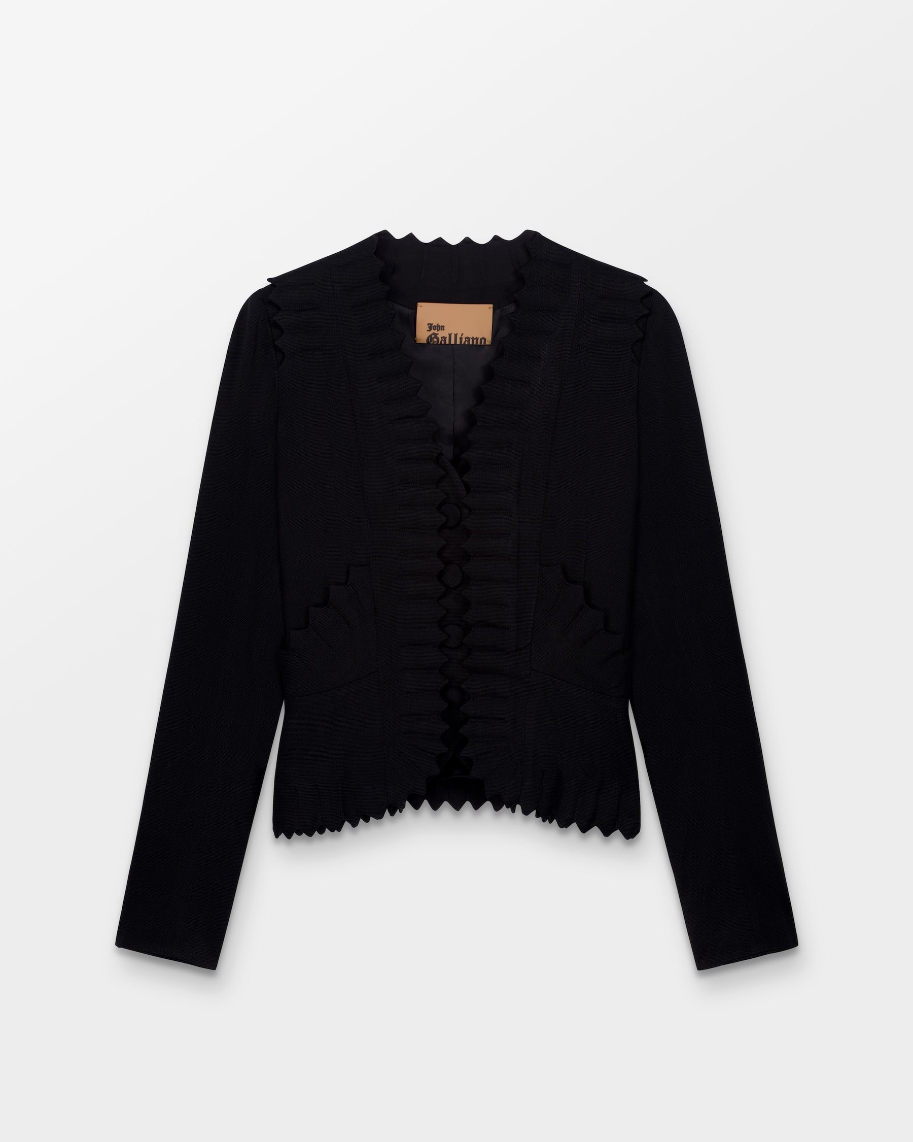 Galliano Black Notched Set