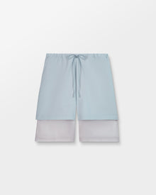 Silk & Cotton Layered Shorts thumbnail 2