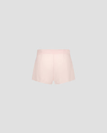 Pink Lingerie Buttoned Silk Shorts thumbnail 6